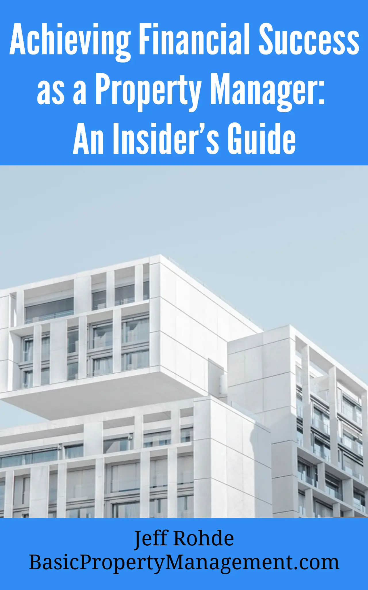 Achieving Success as a Property Manager ebook cover