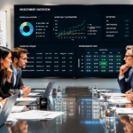 A group of focused real estate investors in a modern boardroom, leaning forward with intense expressions. They are closely watching a digital presentation filled with complex financial diagrams and data. The scene features sharp business attire and dramatic bright office lighting that emphasizes their concentration and the glow from the screen.A group of focused real estate investors in a modern boardroom, leaning forward with intense expressions. They are closely watching a digital presentation filled with complex financial diagrams and data. The scene features sharp business attire and dramatic office lighting that emphasizes their concentration and the glow from the screen.
